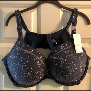 Cacique Cotton Boost Plunge Bra